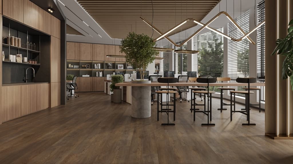 LVT плитка Дуб Гоен ЕСО 5-45